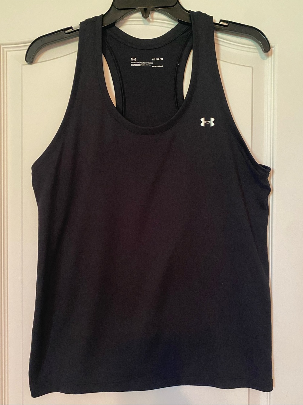 Women’s under Armour black medium tank